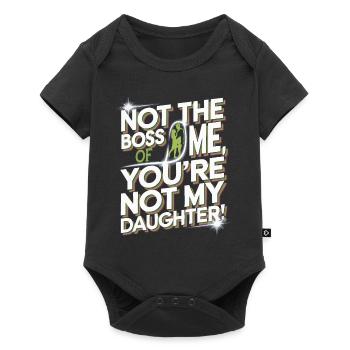 Not the chef of me you are not my daughter - Baby Premium short-sleeve bodysuit - black - Front