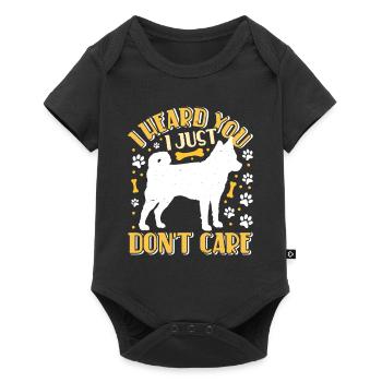 Trèfle d’Alaska Kai - Body à manches courtes Premium Bébé - noir - Devant
