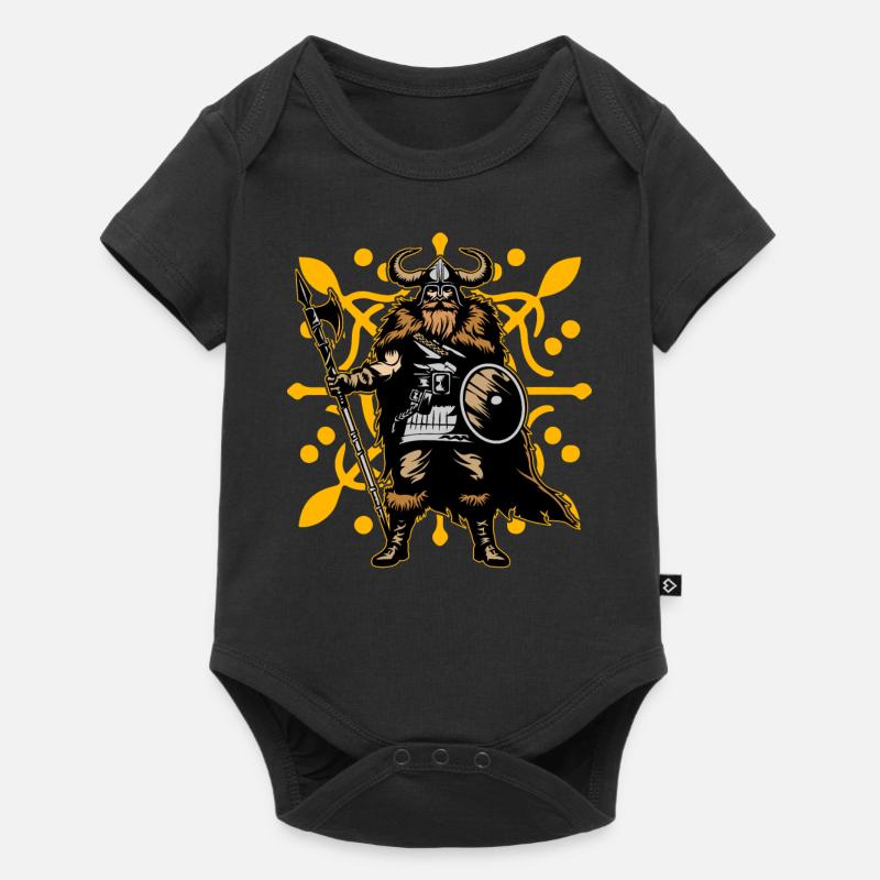Viking - Body à manches courtes Premium Bébé - noir