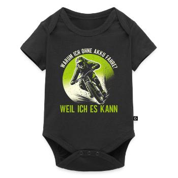 Vététistes Amateurs de vélo Cyclistes Cyclisme - Body à manches courtes Premium Bébé - noir - Devant
