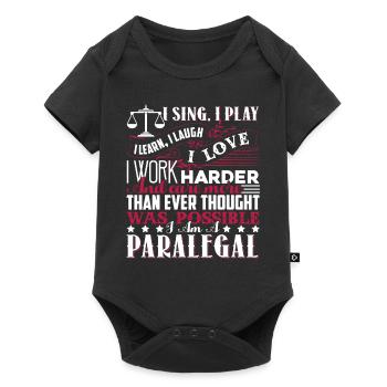 Paralegal I Am A Paralegal - Baby Premium short-sleeve bodysuit - black - Front