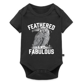 Propriétaire de perroquet Parrot Life et exotique - Body à manches courtes Premium Bébé - noir - Devant