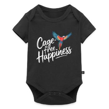 Propriétaire de perroquet Parrot Life et exotique - Body à manches courtes Premium Bébé - noir - Devant