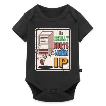 IT Geek, Accessoires PC Périphériques de stockage Evolution - Body à manches courtes Premium Bébé - noir - Devant