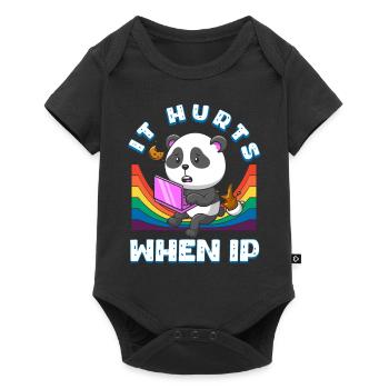 IT Geek, PC Accessories Storage Devices Evolution - Baby Premium short-sleeve bodysuit - black - Front