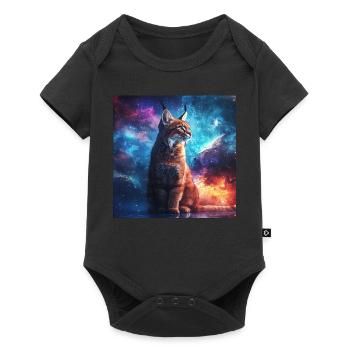 Karakal - Baby Premium Kurzarmbody - Schwarz - Vorne