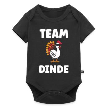 Dinde - Body à manches courtes Premium Bébé - noir - Devant