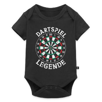 Fléchettes Jeu de fléchettes Jeu de fléchettes Jeu de fléchettes - Body à manches courtes Premium Bébé - noir - Devant