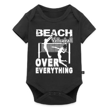 Beach Volleyball Beach Volleyball Over Everything - Baby Premium short-sleeve bodysuit - black - Front