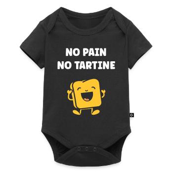 Tartine - Body à manches courtes Premium Bébé - noir - Devant