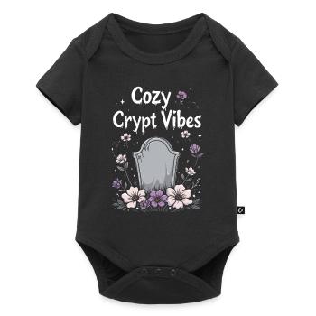 Cozy, Horror, Aesthetics, Spooky, Cozy - Baby Premium short-sleeve bodysuit - black - Front