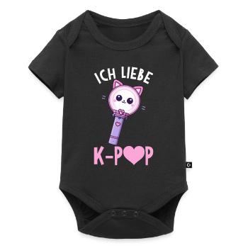K-Pop Musique coréenne Kpop Fans Kdrama - Body à manches courtes Premium Bébé - noir - Devant