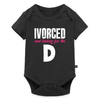 Ivoré et à la recherche du divorce - Body à manches courtes Premium Bébé - noir - Devant