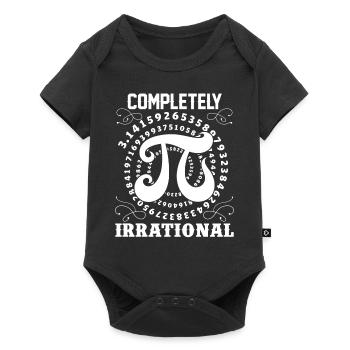 Pi Day Pi Completely Irrational - Baby Premium short-sleeve bodysuit - black - Front
