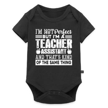 Teacher Assistant Perfect Teacher Assistant - Baby Premium short-sleeve bodysuit - black - Front