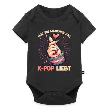 K-Pop Musique coréenne Kpop Fans Kdrama - Body à manches courtes Premium Bébé - noir - Devant