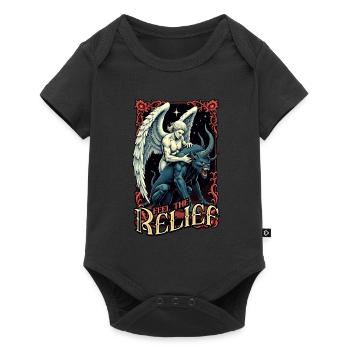 Chiropractor Physical Therapist Feel The Relief - Baby Premium short-sleeve bodysuit - black - Front