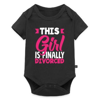 This Girl Is Finally Divorced Celebrate - Baby Premium short-sleeve bodysuit - black - Front