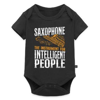 Saxophones Saxophones L’instrument - Body à manches courtes Premium Bébé - noir - Devant