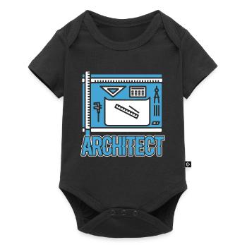 Architect I Love My Job - Baby Premium short-sleeve bodysuit - black - Front
