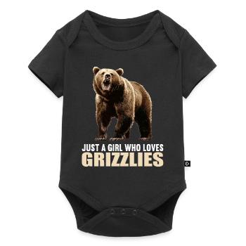 grizzly bears Grizzly bear - Baby Premium short-sleeve bodysuit - black - Front