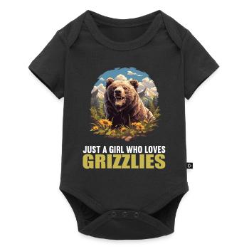 grizzly bears Grizzly bear - Baby Premium short-sleeve bodysuit - black - Front