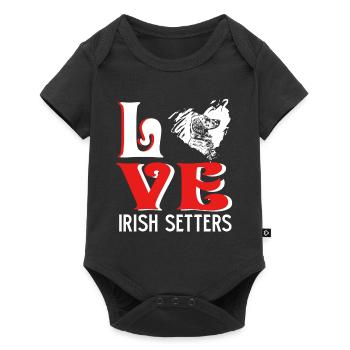 Love Irish Setter - Baby Premium short-sleeve bodysuit - black - Front