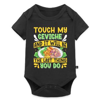 Seafood Peruvian Ceviche - Baby Premium Kurzarmbody - Schwarz - Vorne