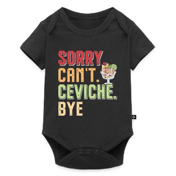 Seafood Peruvian Ceviche - Baby Premium Kurzarmbody - Schwarz - Vorne