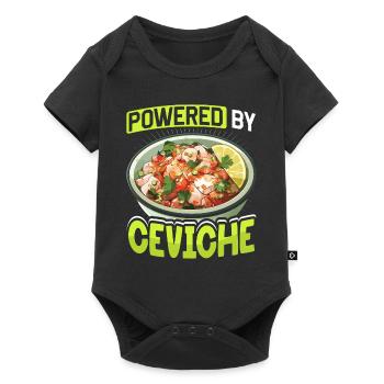 Seafood Peruvian Ceviche - Baby Premium Kurzarmbody - Schwarz - Vorne