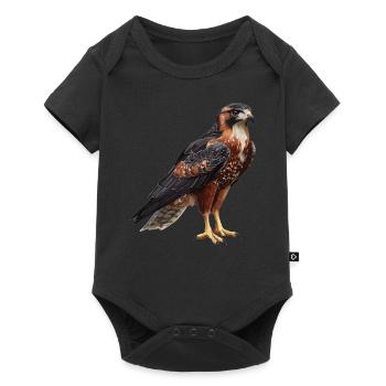 Faucon Faucon - Body à manches courtes Premium Bébé - noir - Devant
