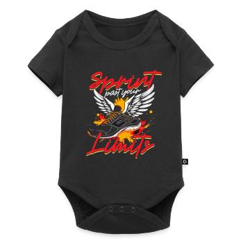 Sprint Sprinten Sprintez au-delà de vos limites - Body à manches courtes Premium Bébé - noir - Devant