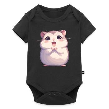 Hamster - Baby Premium short-sleeve bodysuit - black - Front