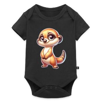 Suricate - Body à manches courtes Premium Bébé - noir - Devant