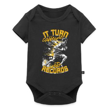 Sprint Athlétisme Sprint - Body à manches courtes Premium Bébé - noir - Devant