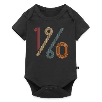 « Edition Limitée » Vintage Années 1960 Anniversaire - Body à manches courtes Premium Bébé - noir - Devant