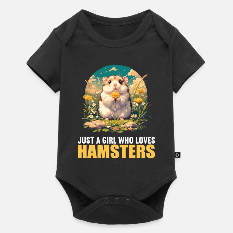 Hamster - Body à manches courtes Premium Bébé - noir