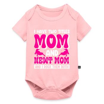 Newt - Baby Premium short-sleeve bodysuit - rose - Front