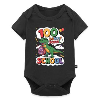 100th Day Of School 100 Day Of School Kids - Baby Premium short-sleeve bodysuit - black - Front