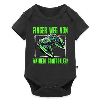 Gaming Gamer Gamer Video Player Console PC Gaming - Baby Premium short-sleeve bodysuit - black - Front