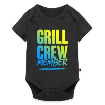 Grill Crew - Baby Premium short-sleeve bodysuit - black - Front