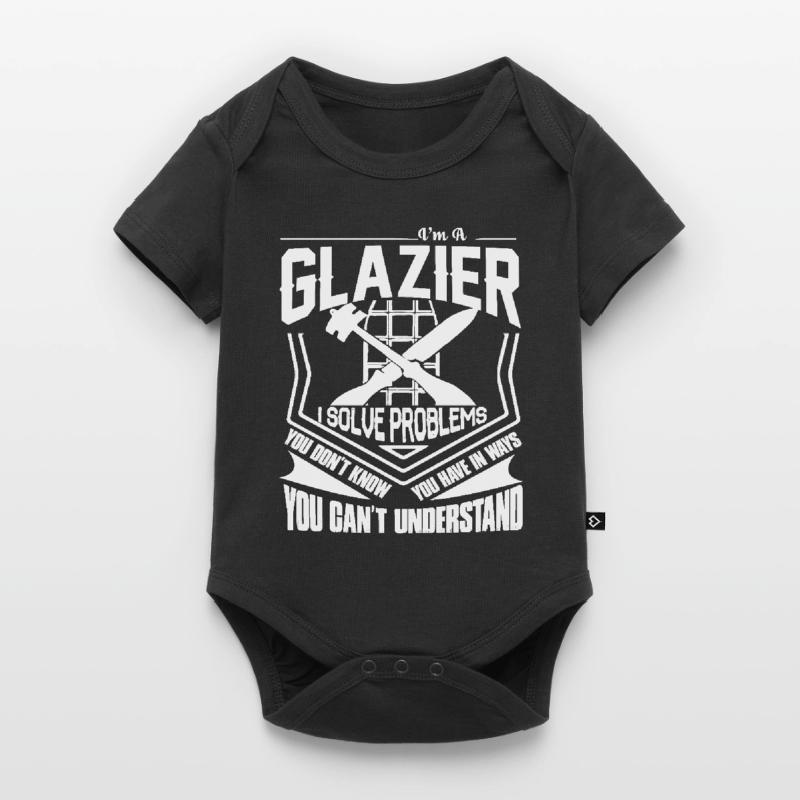 Glazier I Solve Problems Baby Premium short-sleeve bodysuit