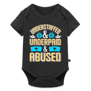 Caregiver Infection Control - Baby Premium short-sleeve bodysuit - black - Front