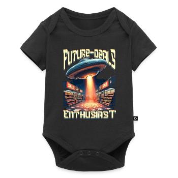 Couponing Coupon Future-Deals Enthusiast - Baby Premium short-sleeve bodysuit - black - Front