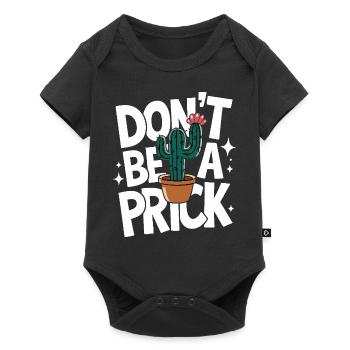 Cactus Cacti Desert Plant - Baby Premium short-sleeve bodysuit - black - Front