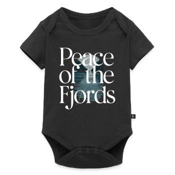 Scandinavian Aesthetics, Nordic - Baby Premium short-sleeve bodysuit - black - Front