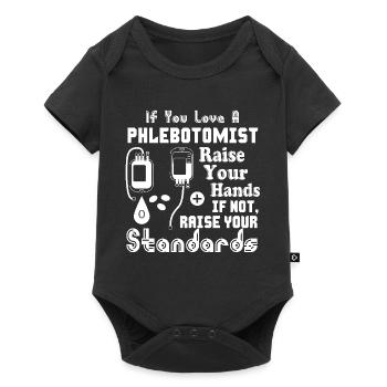 Phlebotomist If You Love Phlebotomist - Baby Premium short-sleeve bodysuit - black - Front
