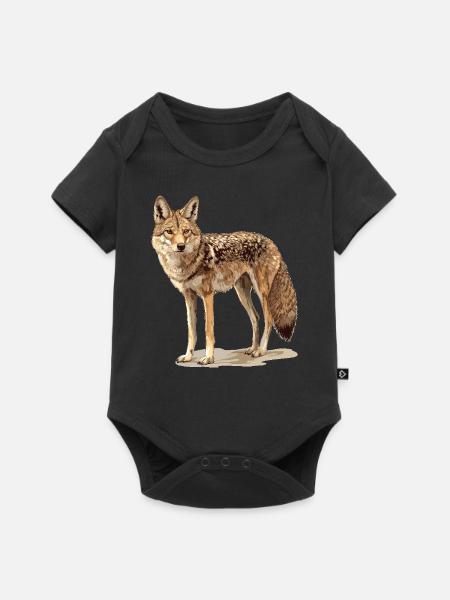 Schakale Schakal - Baby Premium Kurzarmbody - Schwarz