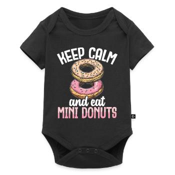 Beignets Beignets - Body à manches courtes Premium Bébé - noir - Devant