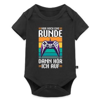 Encore un tour, puis j’écouterai sur consoles - Body à manches courtes Premium Bébé - noir - Devant